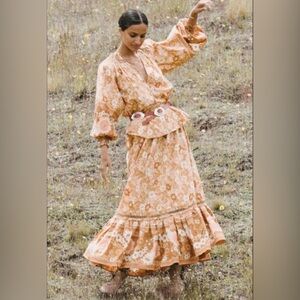 Spell Anne Maxi Skirt, Size M